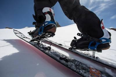 splitboard fijacion