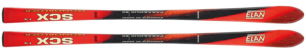 primer esquí parabólico Elan SCX