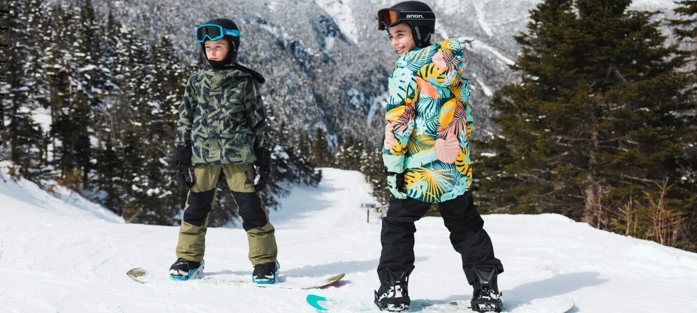 botas de snowboard para niños